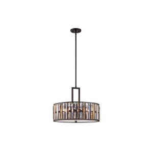 Hinkley Elstead Lighting Suspensions Gemma 3x100W Bronze Noir