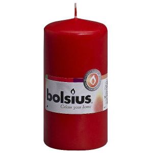 Bolsius Colonne au violoncelle rouge 120/60 10 pcs.