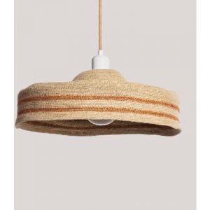 Suspension Fibres Naturelles Daya Orange