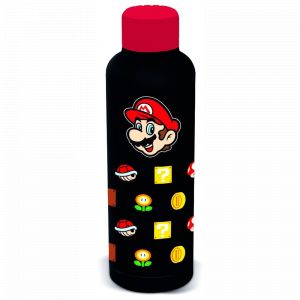 Stor BOUTEILLE ISOTHERME EN ACIER SUPER MARIO BLEU 515M