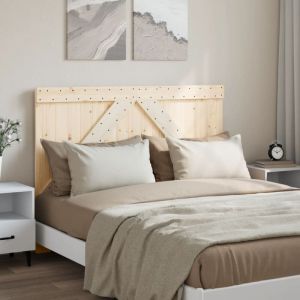 VidaXL T&ecirc;te de lit 140x104 cm bois massif de pin