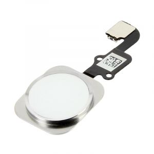 Avizar Bouton Home Blanc de Remplacement avec Bande de Connexion pour iPhone 6 Plus