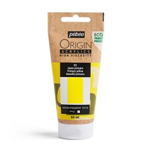 Image de Pebeo Origin acrylics 60 ml jaune de naples