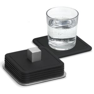 Blomus 6 dessous de verre en silicone