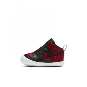 Nike Chausson Jordan 1 pour Bébé - Noir - Taille 18.5 - Unisex