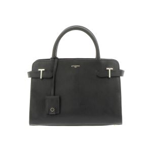 Le Tanneur Sac cabas Emilie en cuir Noir