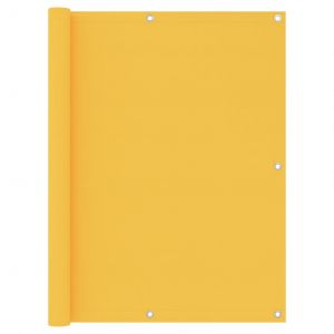 VidaXL Écran de balcon Jaune 120x300 cm Tissu Oxford