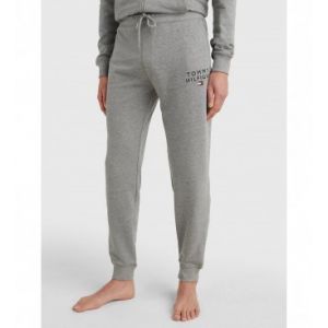 Tommy Hilfiger Pantalon De Jogging Homme Sweatpants Long, Gris (Medium Grey Heather), XL