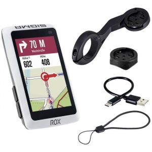 Sigma ROX 12.1 Evo Basic Set – White GPS vélo Europe Bluetooth, GPS, GLONASS