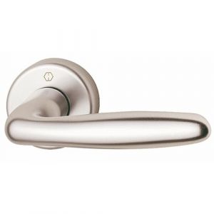 Hoppe Béquille double VERONA finition argent 1510