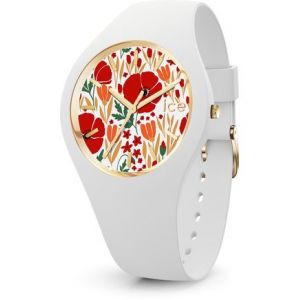 Ice Watch Montre Femme Ice flower Blanc 020512-ICE Blanc Ice-Watch - Couleur Blanc - Taille Taille unique