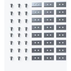 Lames de rechange pour robot tondeuse Mammotion X24 Gris