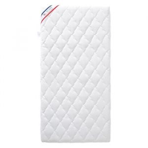 P'tit lit Matelas bébé climatisé - 60x120x10 cm - reversible - déhoussable - anti acarien - fabrication française