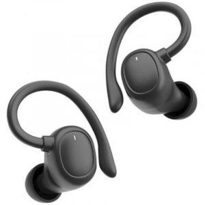 Muvit Auriculares iO Inalámbricos Bluetooth con Cancelación de Ruido, 6h Autonomía, Negros