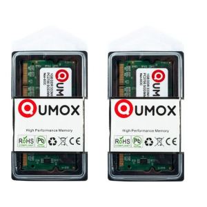 Qumox QXDDR333CL2.5/1GBx2 - Barrettes mémoire 2 x 1 Go DDR 333 MHz SODIMM 200 broches