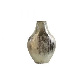 Alexandra House Living Vase Champagne Aluminium 34 x 48 x 13 cm