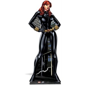 Figurine géante en carton La Veuve Noire Avengers (159 cm)