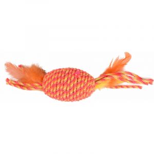 Rouleau BIBI orange 29 cm Jouet pour chat Flamingo Pet Products