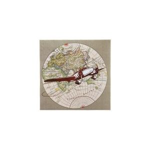 20 serviettes en papier Voyage