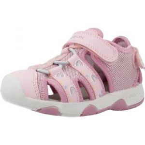 Geox B&eacute;b&eacute; Fille B Sandal Multy Girl, Lt Pink DK Pink, 20 EU