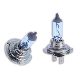 WRC 007553 2 Ampoules Voiture H7 55W - Xenon Blue Light - Feux de Route, Feux de Croisement, Anti Brouillard Avant, Ampoule