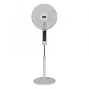 Ventilateur sur pied Fabrilamp Cacimbo avec télécommande 45 W Blanc