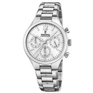 Image de Festina Montre Boyfriend Collection F20391-1 - Montre Chronographe Acier Femme