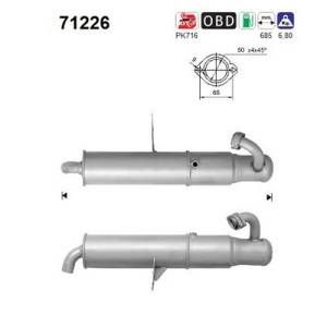 AS Catalyseur SMART CITY-COUPE, SMART FORTWO (71226)