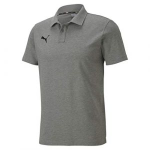 Puma TeamGOAL 23 Casuals Polo Shirt Homme, Medium Gray Heather, FR : L (Taille Fabricant : L)