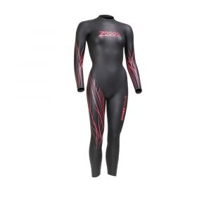 Zoggs Combinaison en néoprène Hypex Tour FS noir rouge femme - M