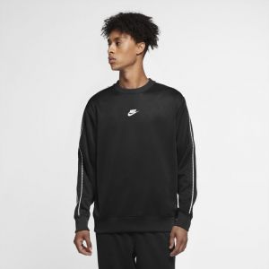 nike repeat poly knit crew blanc