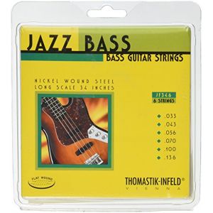 Thomastik Infeld JF346 Jazz Flat Wound Long Scale 6 cordes