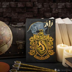 Cinereplicas Harry Potter - Carnet Poufsouffle 120p - Licence Officielle