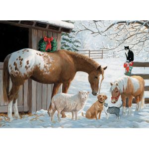 Cobble hill Pièces XXL Familly - Winter Barnyard