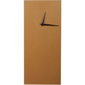 Beliani Horloge murale 22 x 50 cm dorée POMBAL