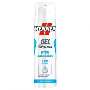 Mennen Gel Haute Protection Hypoallergénique Sans Alcool Peaux Sensibles 200ml (lot de 4)