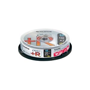 Fujifilm 47592 - Spindle de 10 DVD+R 4,7 Go 16x