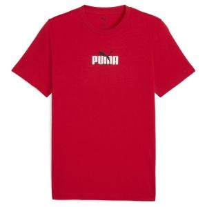 Puma T-shirt graphic wording rouge homme