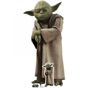 Star Cutouts Figurine en carton &ndash; Yoda - Star Wars - Haut 76 cm