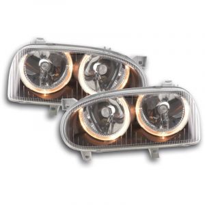 FK Automotive Fk Automotive - Phare Angel Eye vw Golf 3 type 1HXO, 1 exo 91-97 noir -