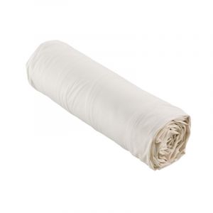 Drap housse 2 personnes 160 x 200 cm percale uni percaline lin