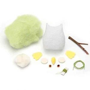 Glorex Kit cr&eacute;atif pour feutrage hibou paquet complet 62902602