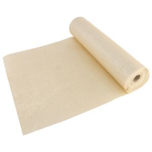 Ruedelafete Chemin de table GLOSSY, ivoire