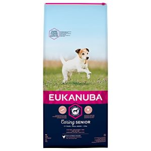 Image de Eukanuba Caring Senior Small Breed au poulet pour Chien 15 kg