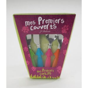 Jean Dubost 91310 - Set de couverts pour enfant pingouin