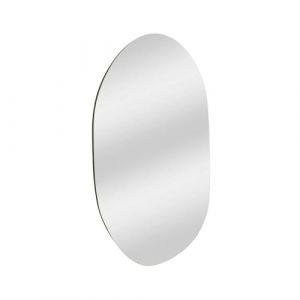 Dmora Miroir Pelagus, Miroir Mural, d&eacute;coration Murale, 52 x 2 h 89 cm, Noir