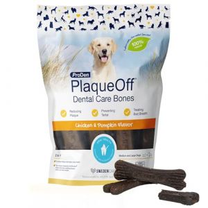 ProDen PlaqueOff Dental Care Bones pour chien - poulet, potiron (482 g)