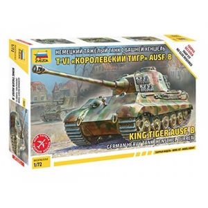 Image de Zvezda Maquette militaire - King Tiger-1/72