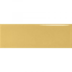 FÄRGBLOCK LUCIDO SENAPE FGB113L - Carrelage rectangulaire uni brillant 5X15cm moutarde