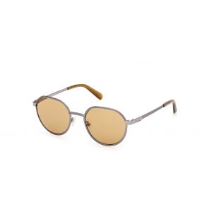 Guess Homme GU00207 09E Lunettes de soleil Métal Ronde Normale